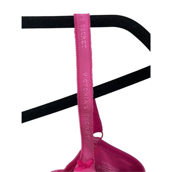 VS Pink Women's Lined Perfect Coverage 36DD Pink Bra - Picture 4 of 6
